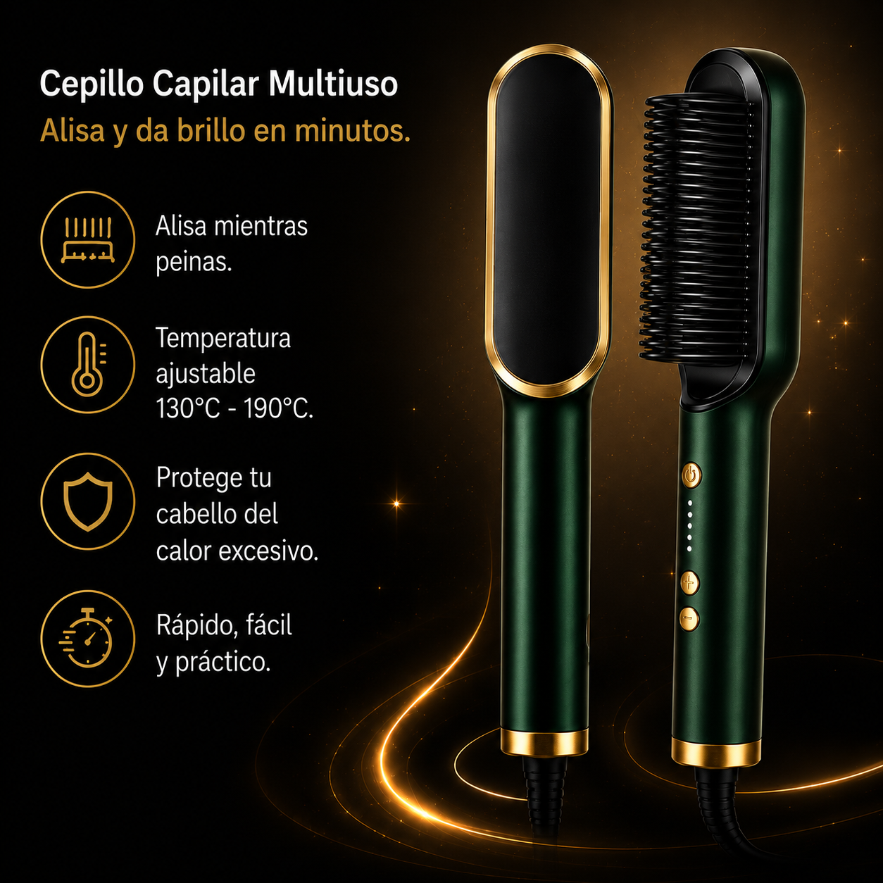 Cepillo capilar Multifuncional